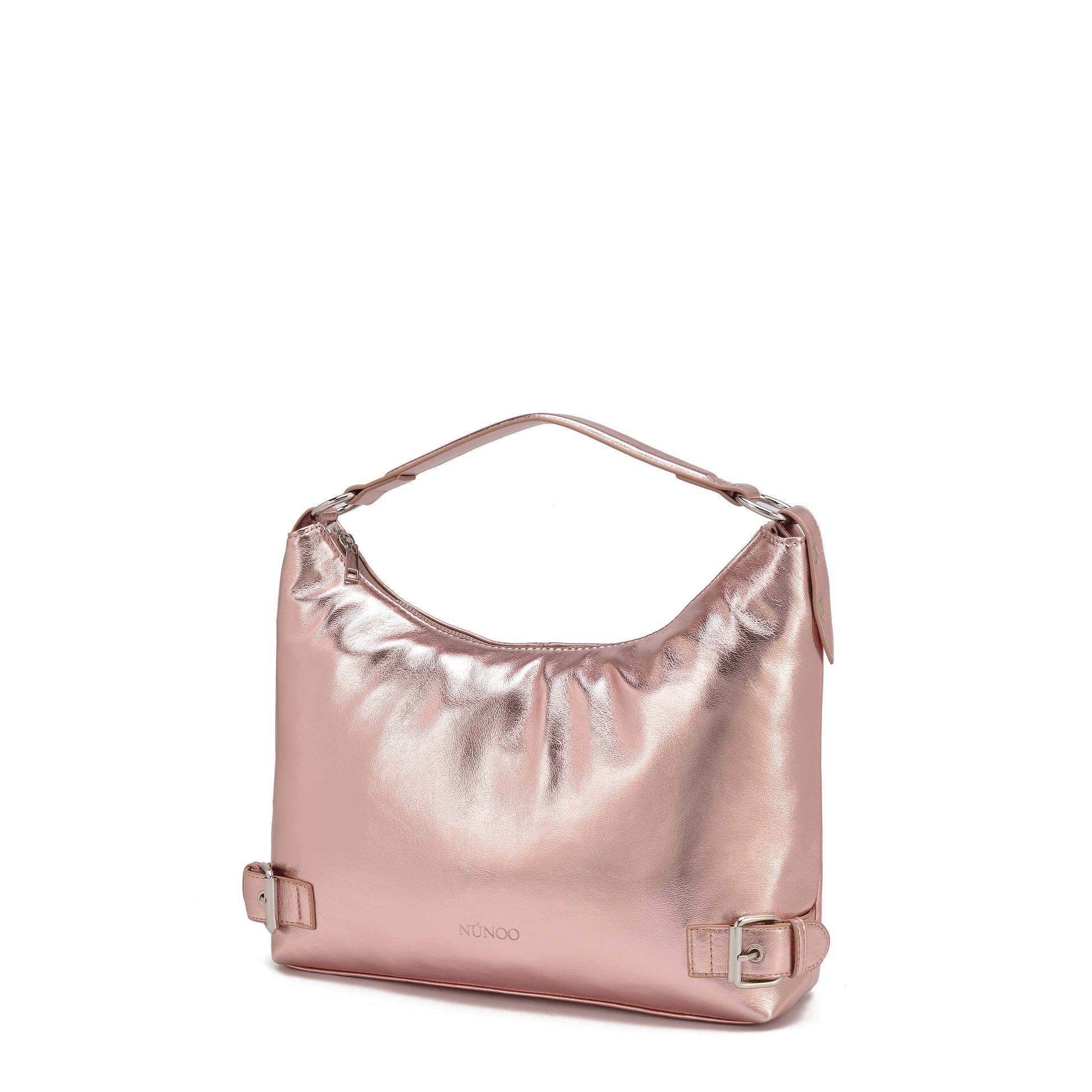 Núnoo Rio Recycled cool Light Pink Shoulder bags Light pink