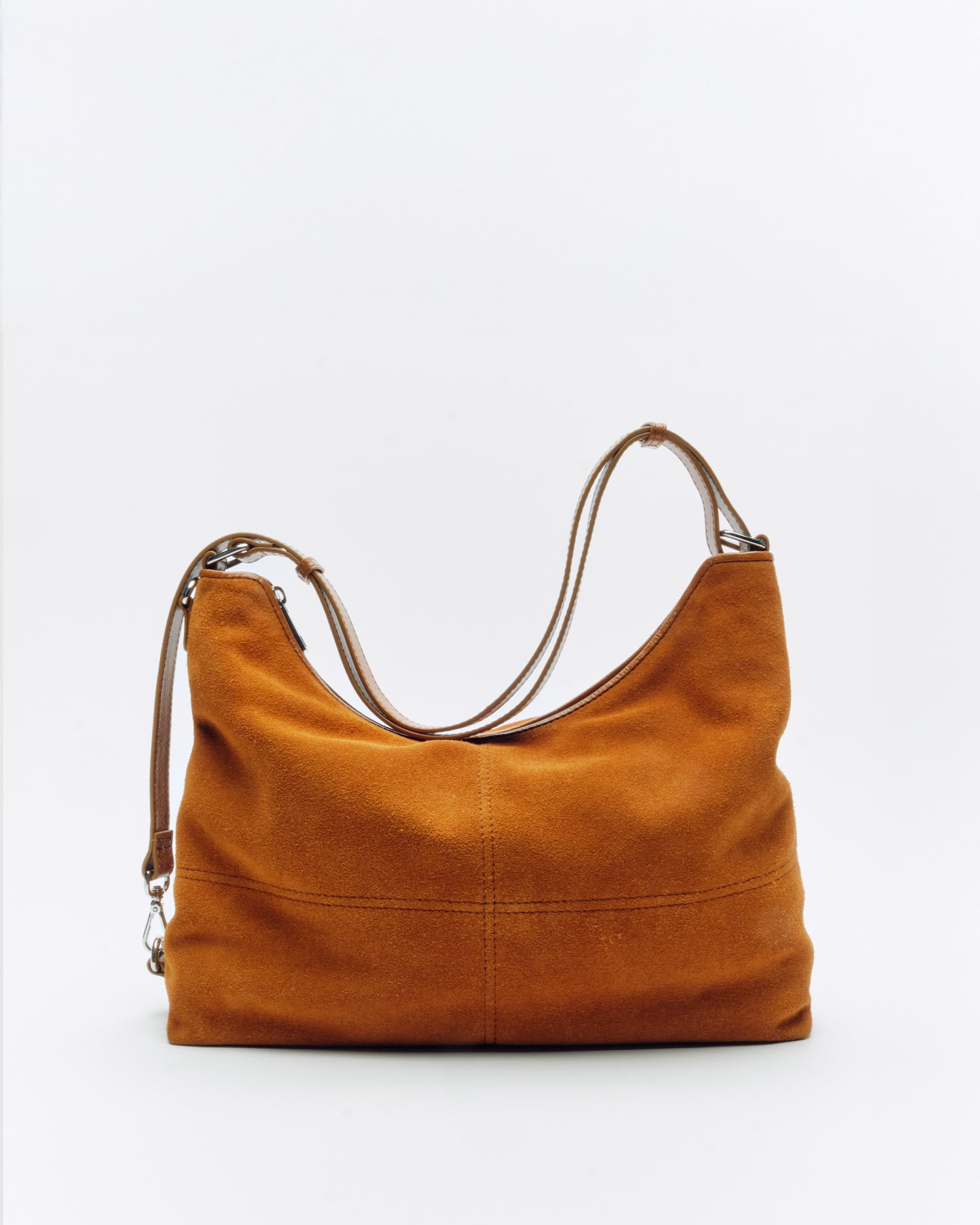 Núnoo Rio Suede Pecan Brown Large Pecan Brown