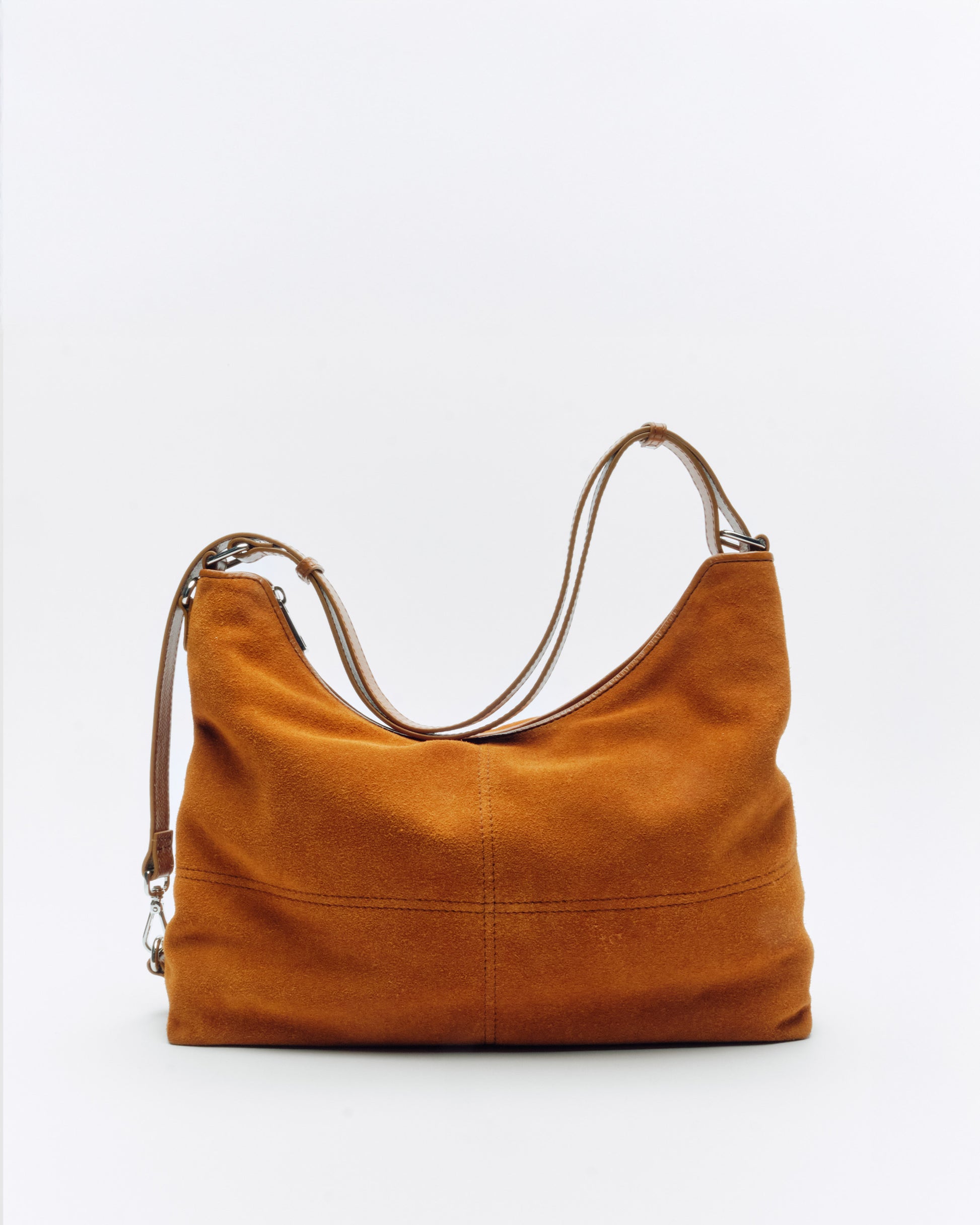 Núnoo Rio Suede Pecan Brown Large Pecan Brown