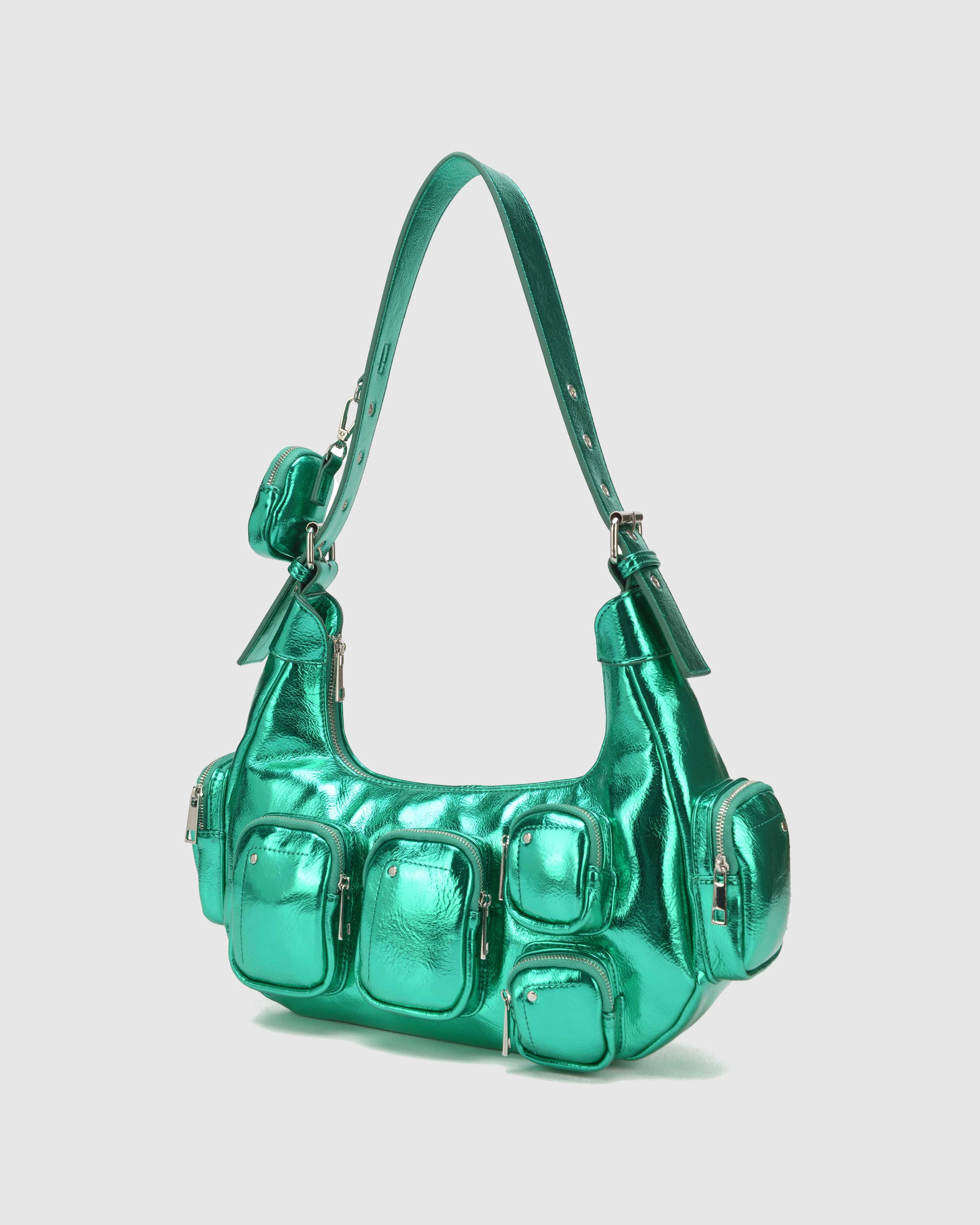 Sally Pocket Recycled Cool Green – Núnoo EU