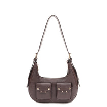 Sally Small Air 3 Dark Brown w gold