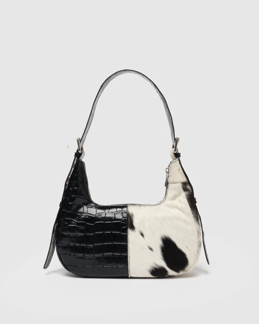 Núnoo Sally Small Texas Dots Medium Black/white