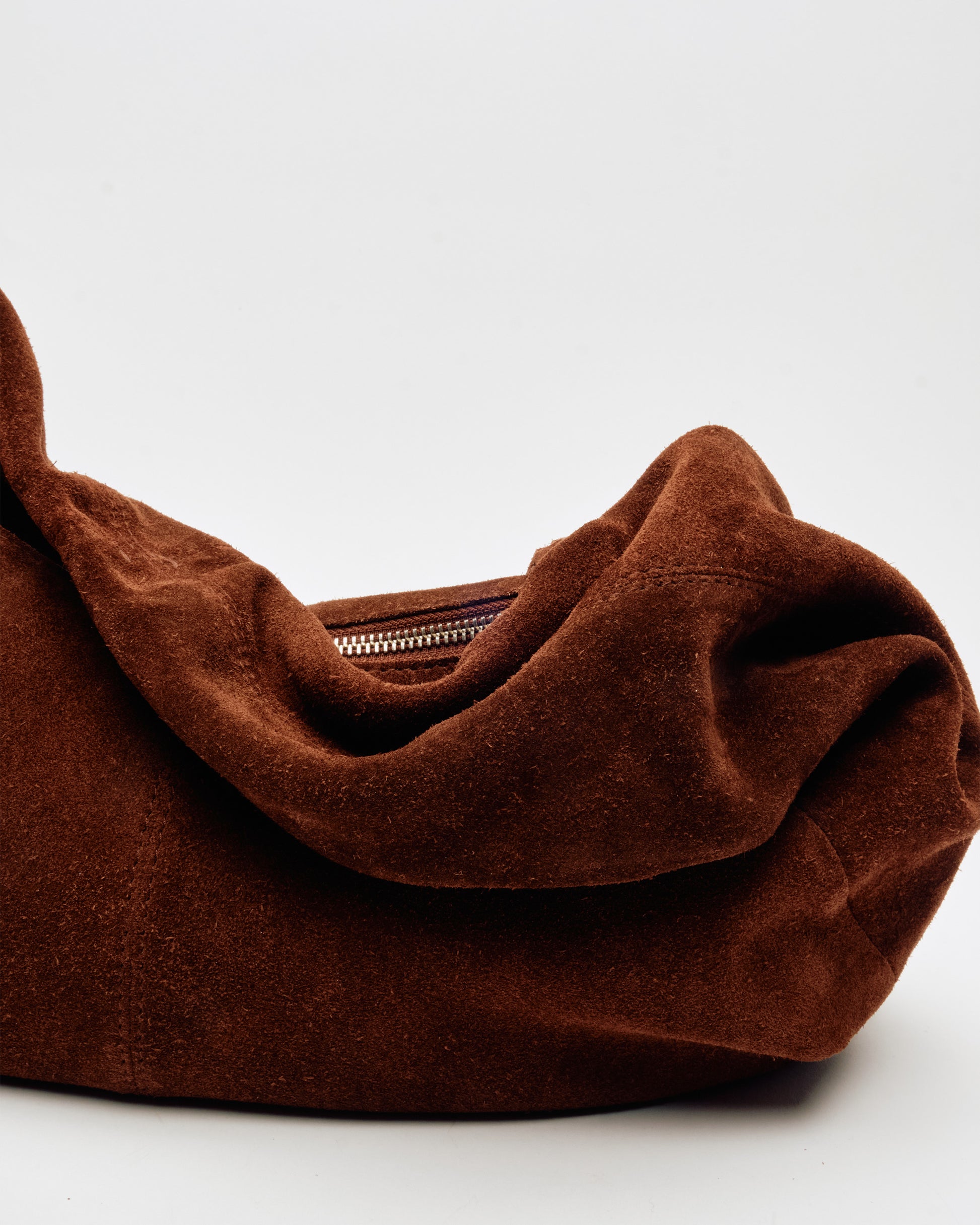 Núnoo Small Alma Suede Chocolate Núnoo x Lia Medium Dark brown