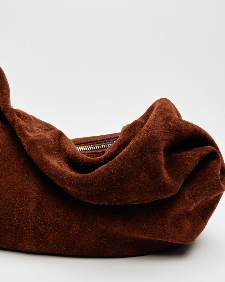 Núnoo Small Alma Suede Chocolate Núnoo x Lia Large