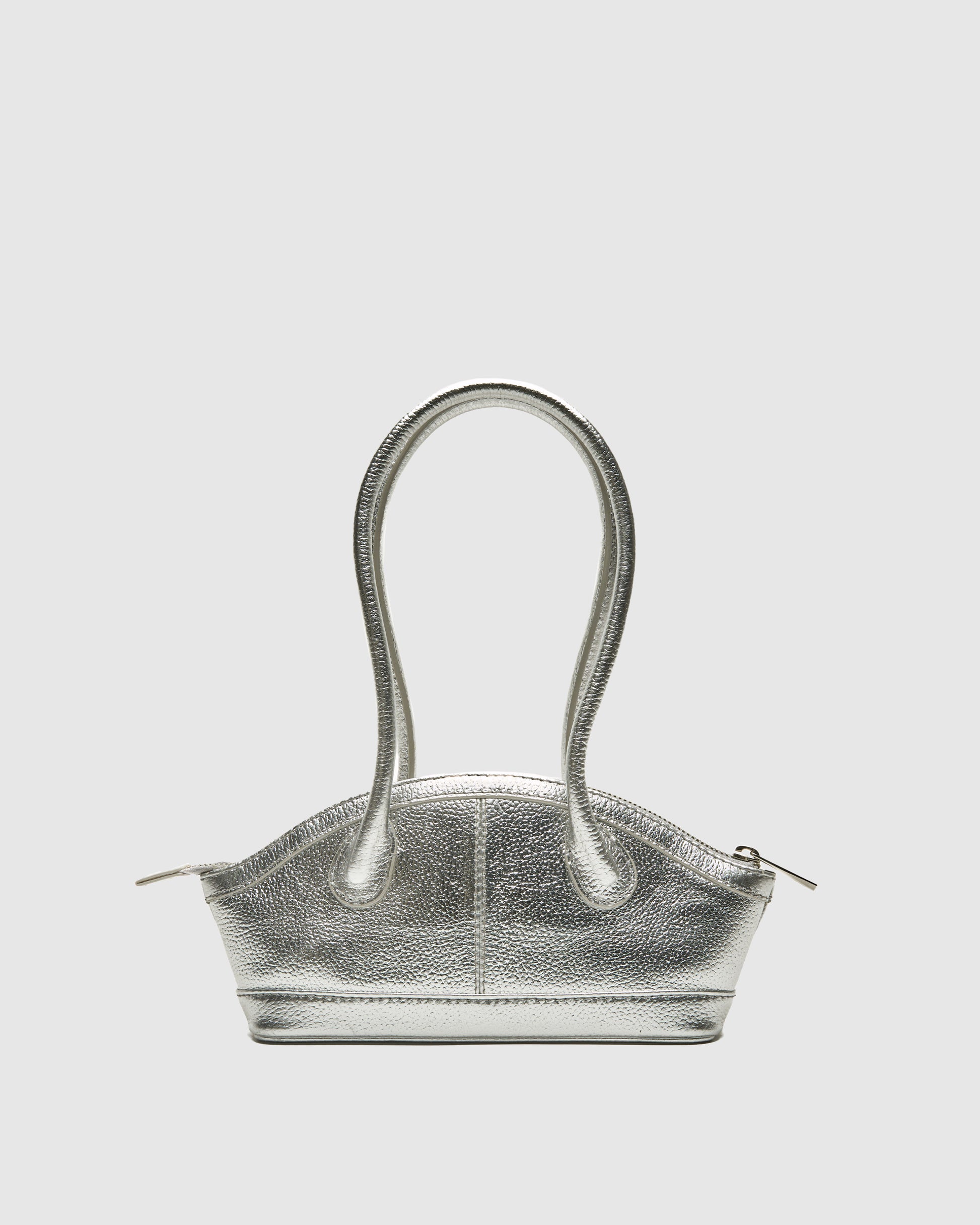 Núnoo Small Ayo Metallic Silver Small bag Silver