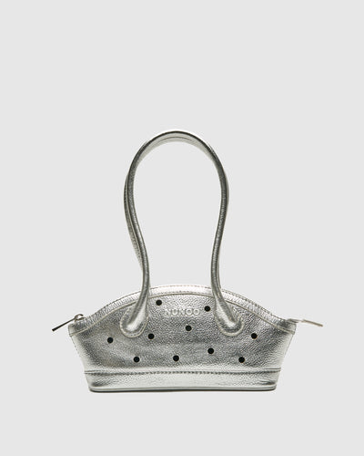Small Ayo Metallic Silver