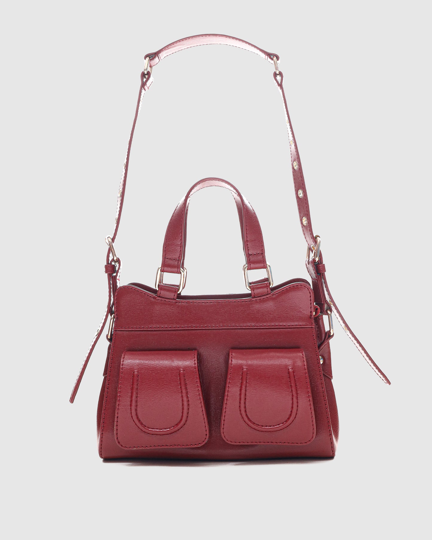 Núnoo Small Cher Florence Maroon w. Gold Medium Maroon