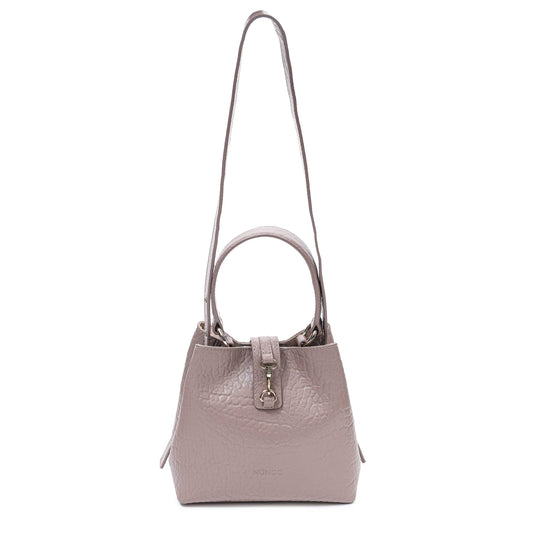 Núnoo Small Chiara New Zealand Taupe w. Gold Shoulder bags Taupe