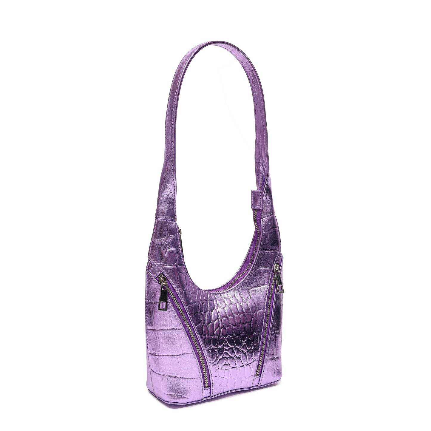 Núnoo Small Cosmo Texas Metallic Purple Shoulder bags Purple