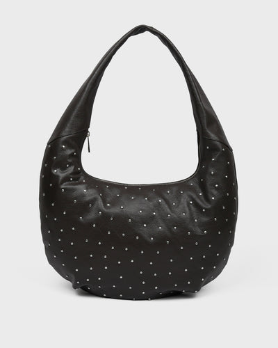 Small Gabi Rivet Mountain Chocolate