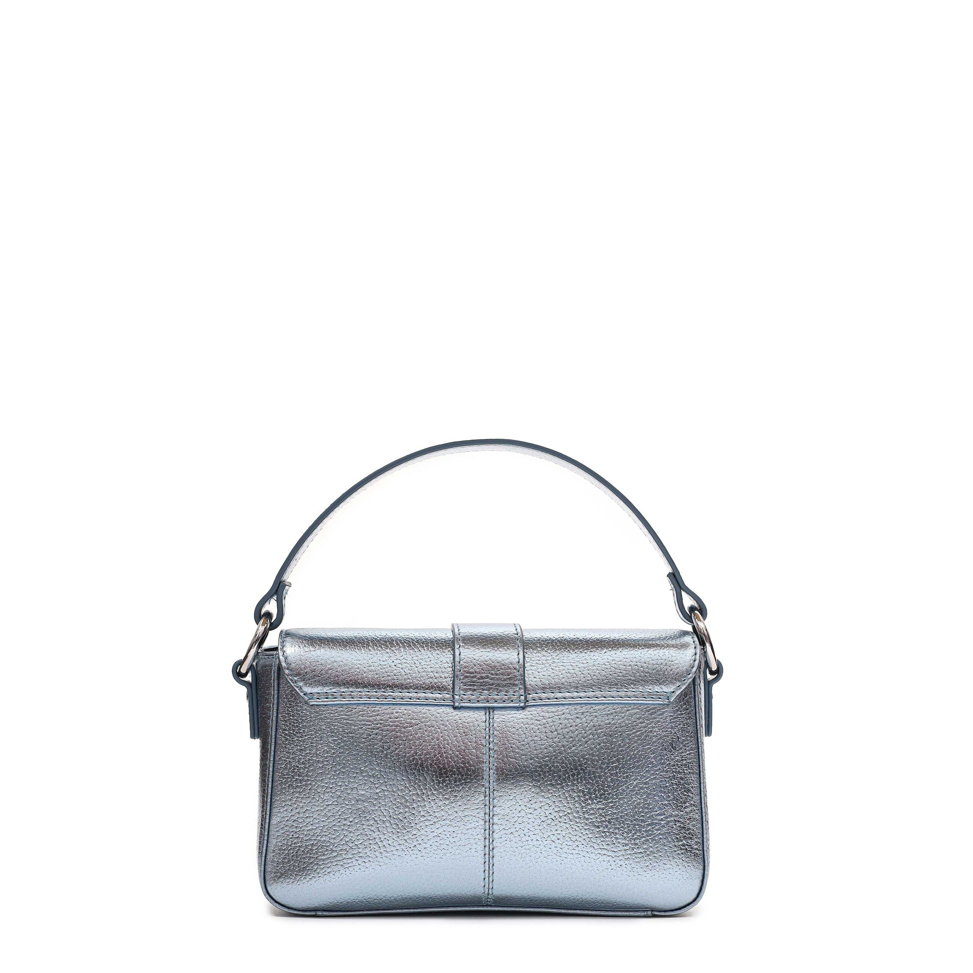 Núnoo Small Honey Buckle Metallic Light Blue Shoulder bags Light blue