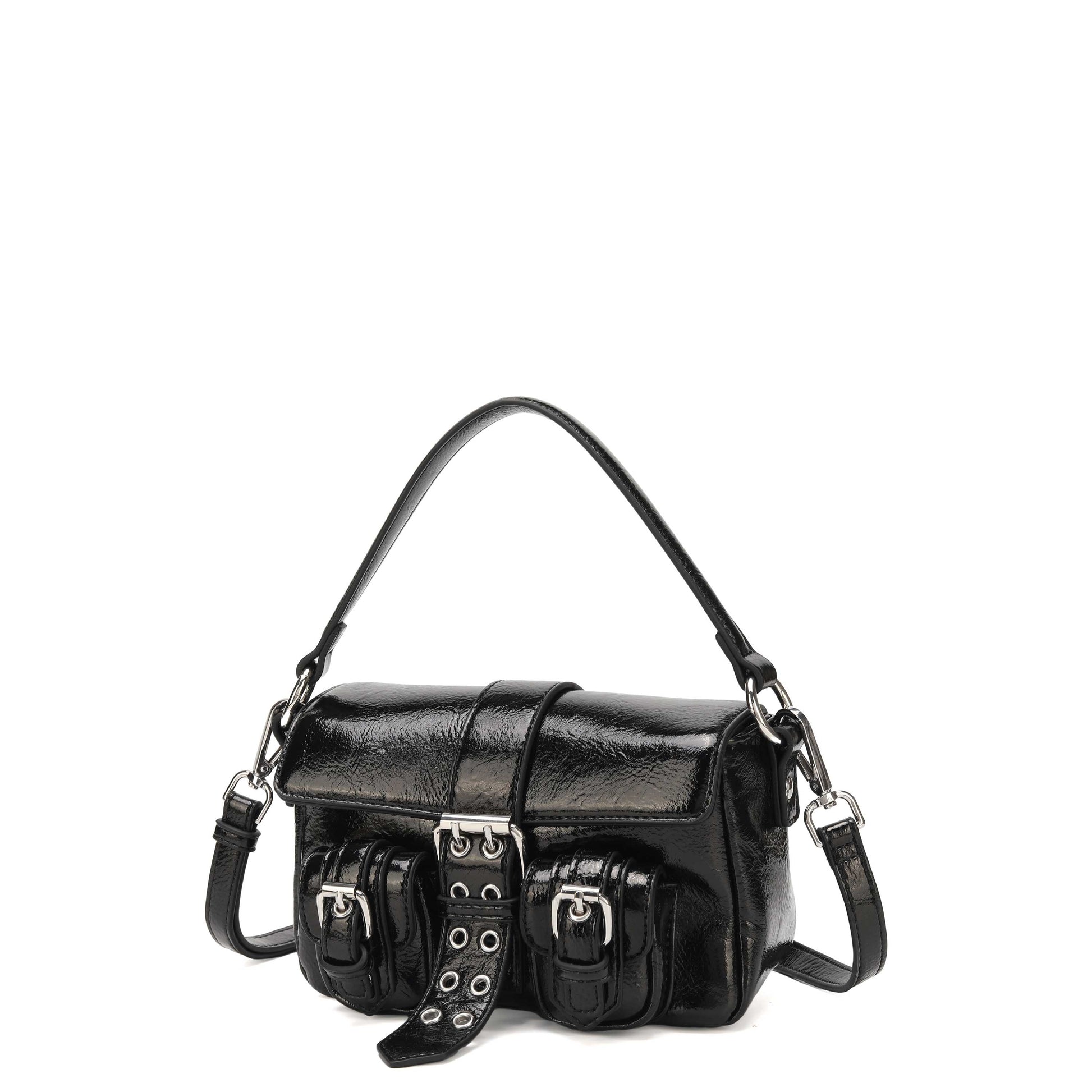 Núnoo Small Honey Buckle Recycled Cool Black Small bag Black