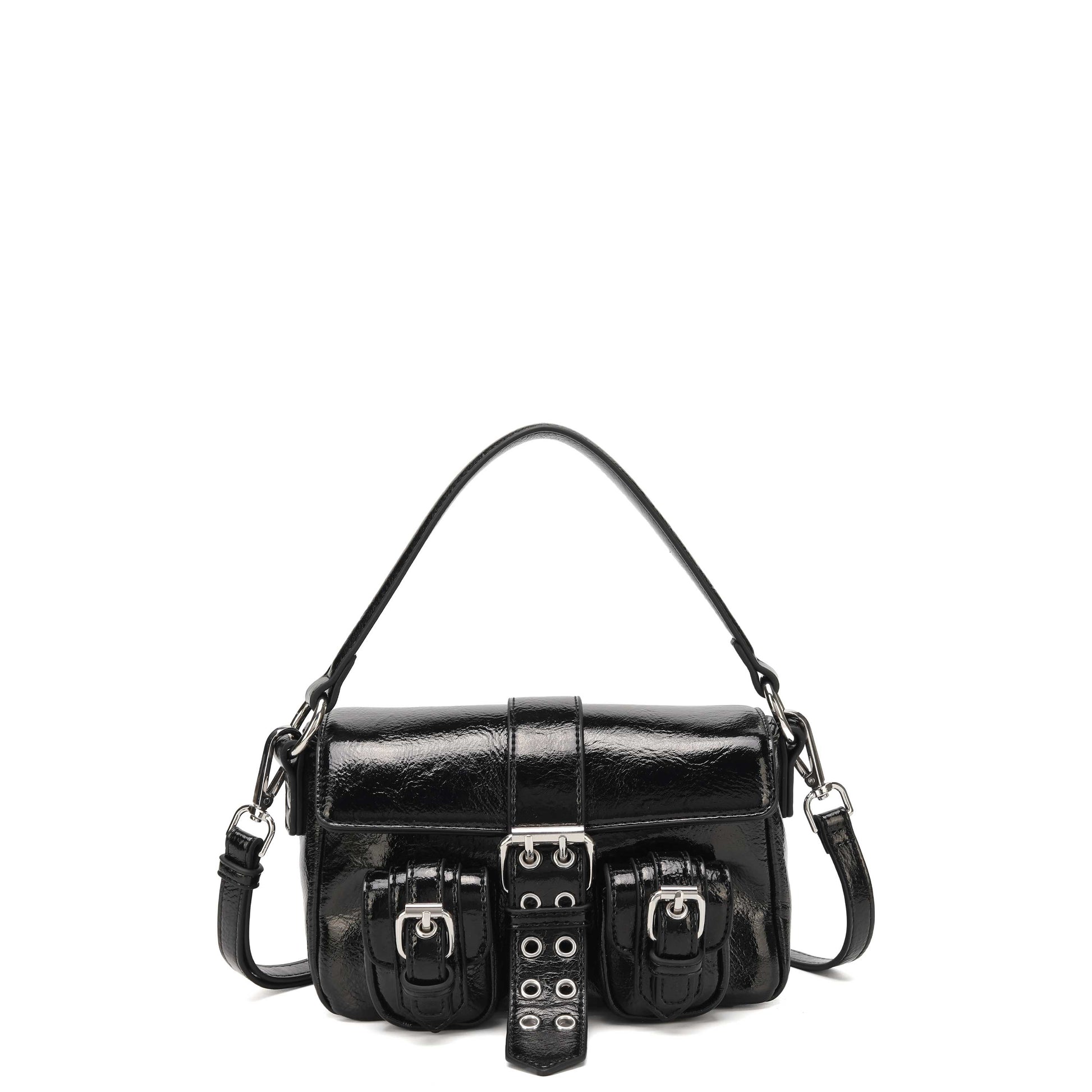 Núnoo Small Honey Buckle Recycled Cool Black Small bag Black