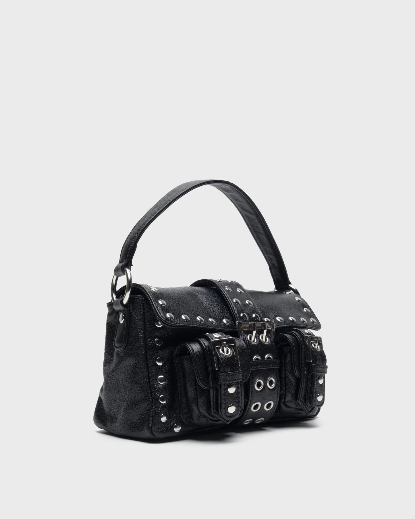 Núnoo Small Honey Buckle Rivet Mountain Black Small bag Black