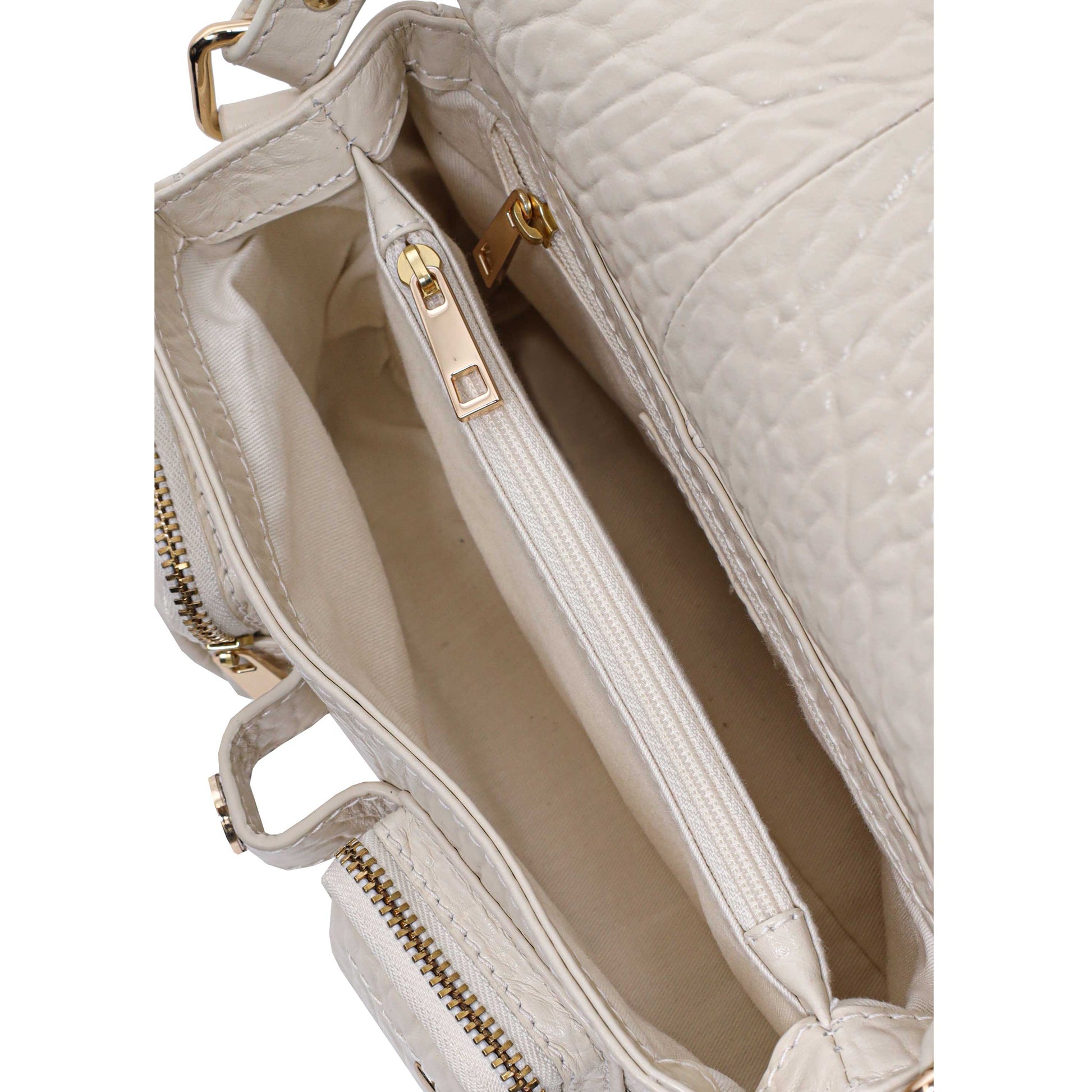 Núnoo Small Honey new zealand beige w. gold Small bag Beige