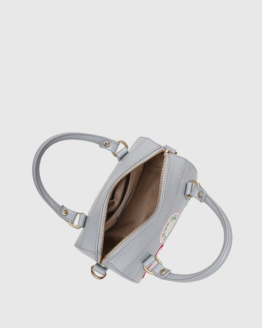 Núnoo Small Maya Details Florence Light Grey w. Gold Small bag Light grey