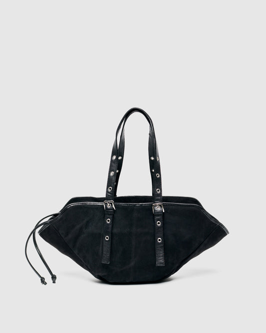 Núnoo Small Nora Nubuck Black Medium Black