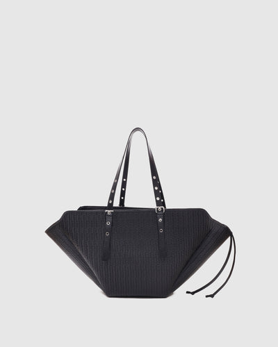 Small Nora Twill Black