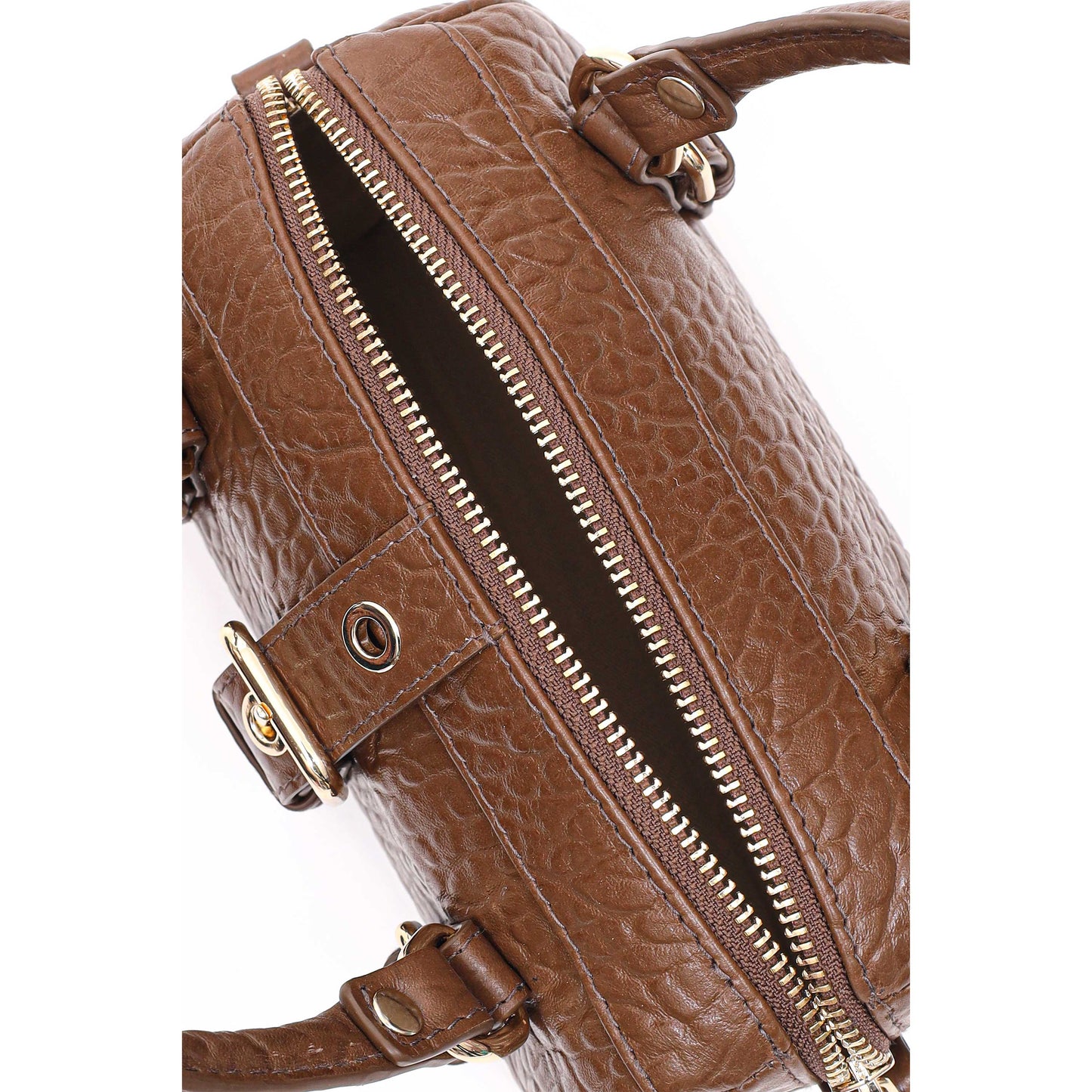 Núnoo Small Nori Buckle New Zealand Brown w. Gold Small bag Brown