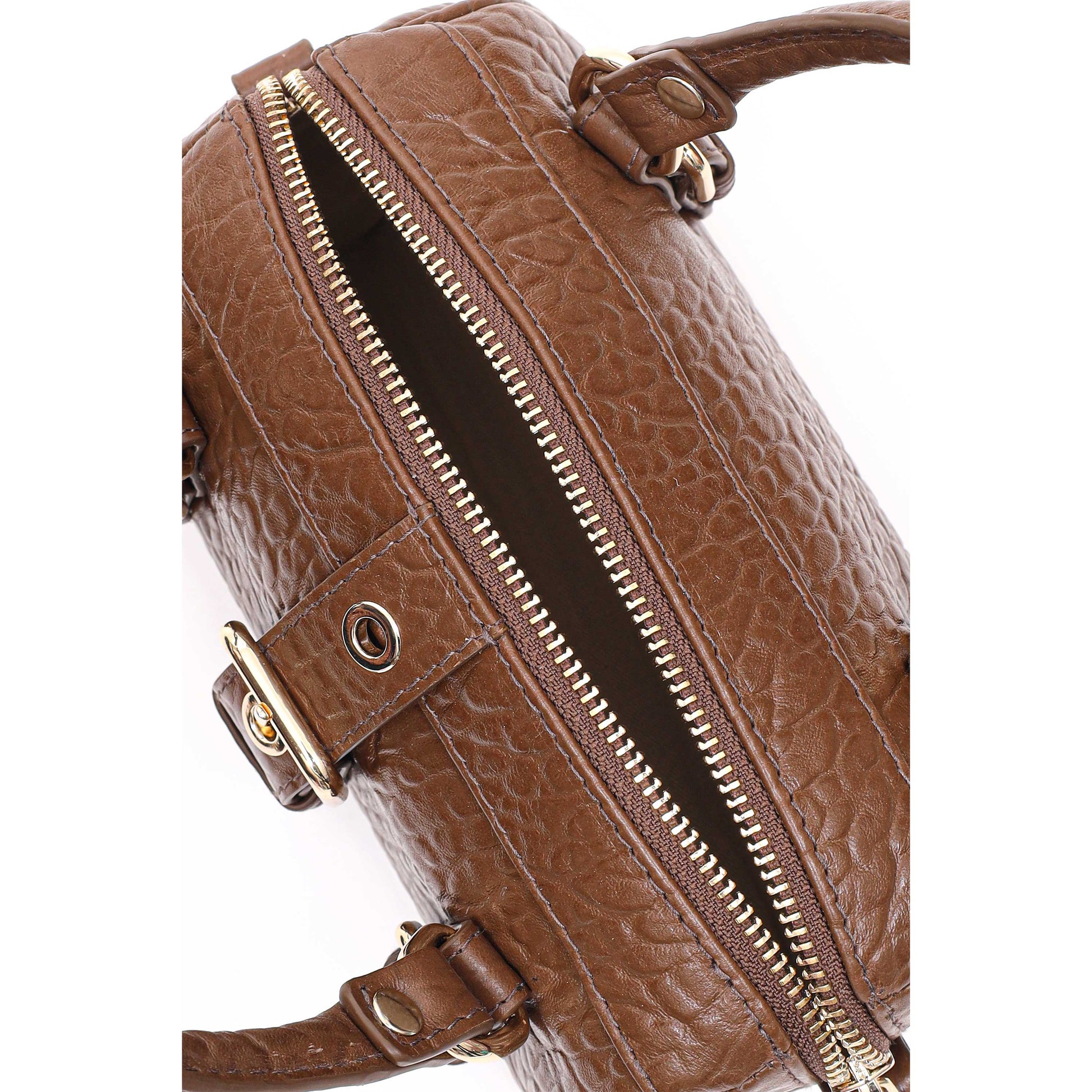 Núnoo Small Nori Buckle New Zealand Brown w. Gold Small bag Brown