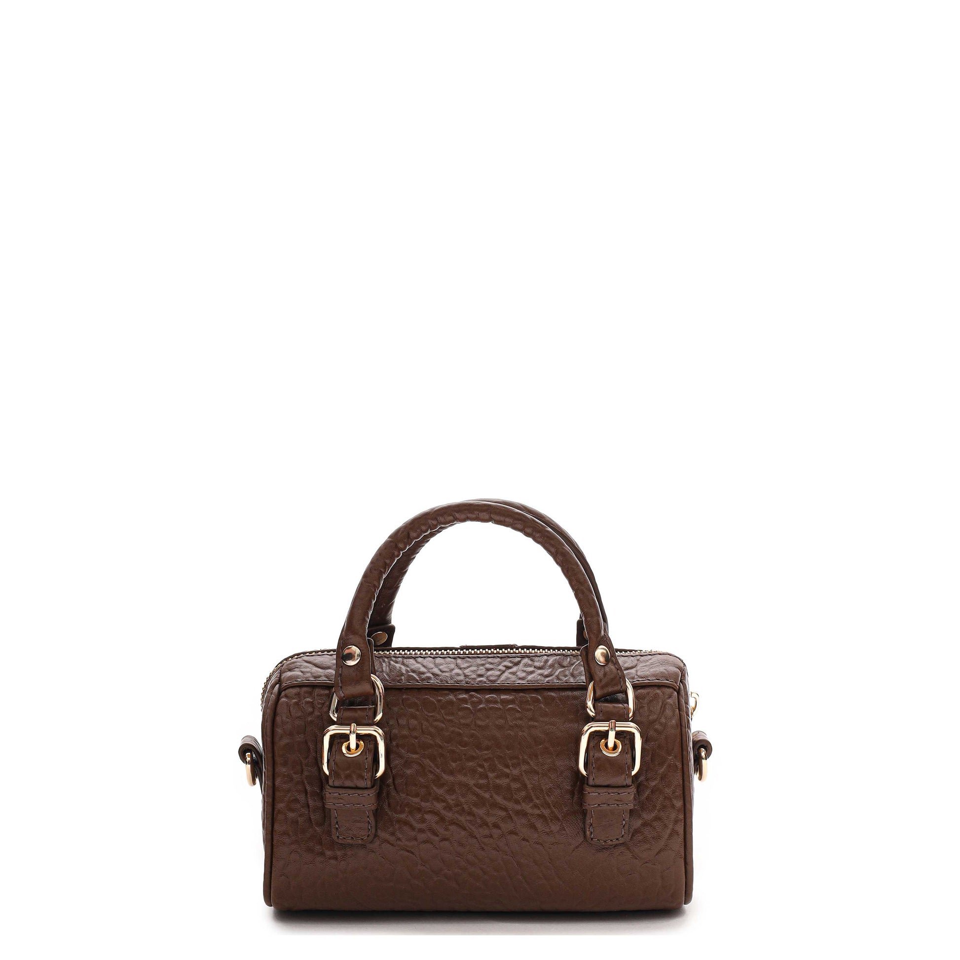 Núnoo Small Nori Buckle New Zealand Brown w. Gold Small bag Brown