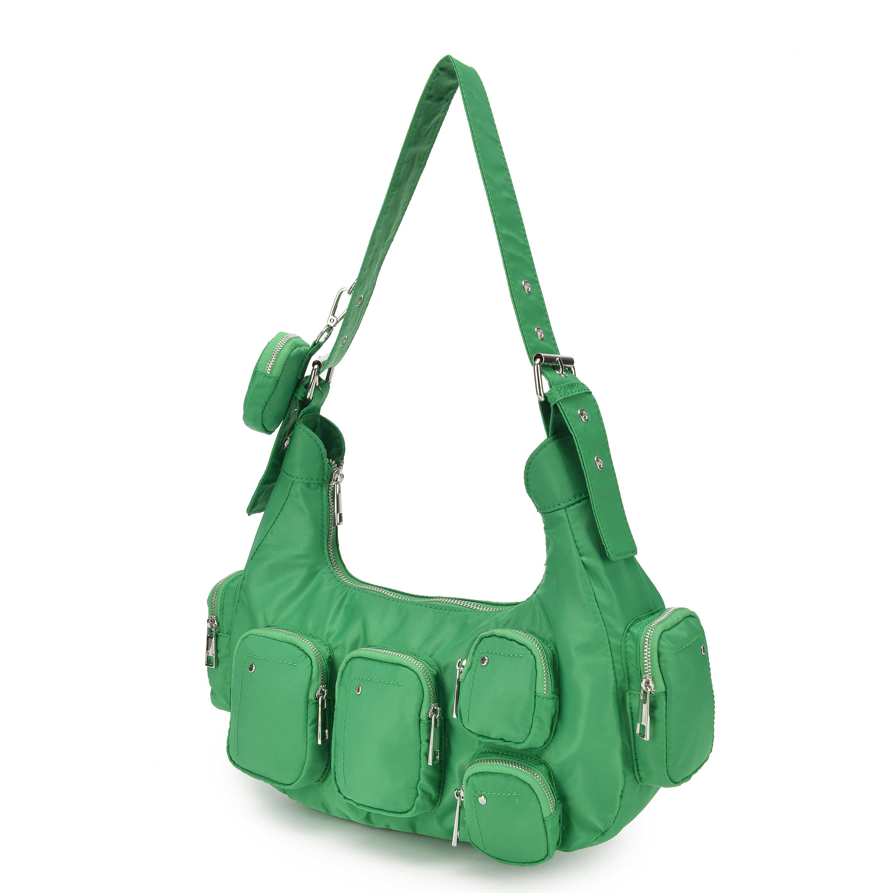 Sally Pocket Recycled Nylon Green Nunoo EU