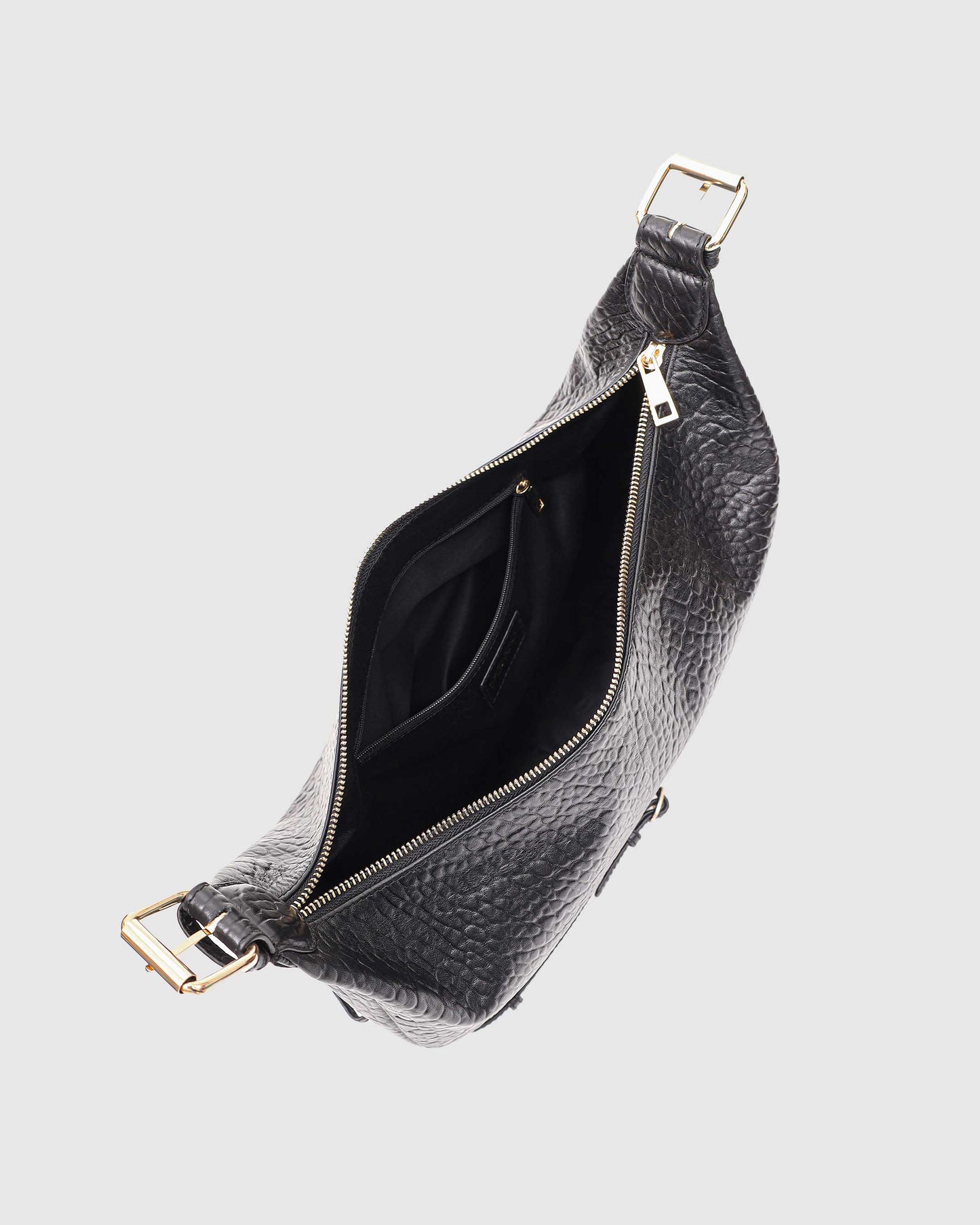 Núnoo Small Stella Belt New Zealand Black w. Gold Large Black