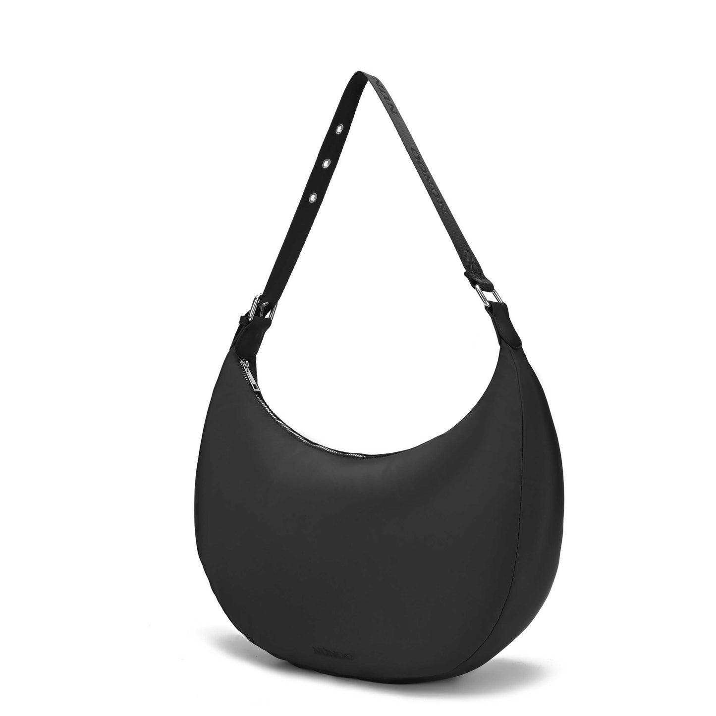 Núnoo Stella Recycled Nylon Black Shoulder bags Black