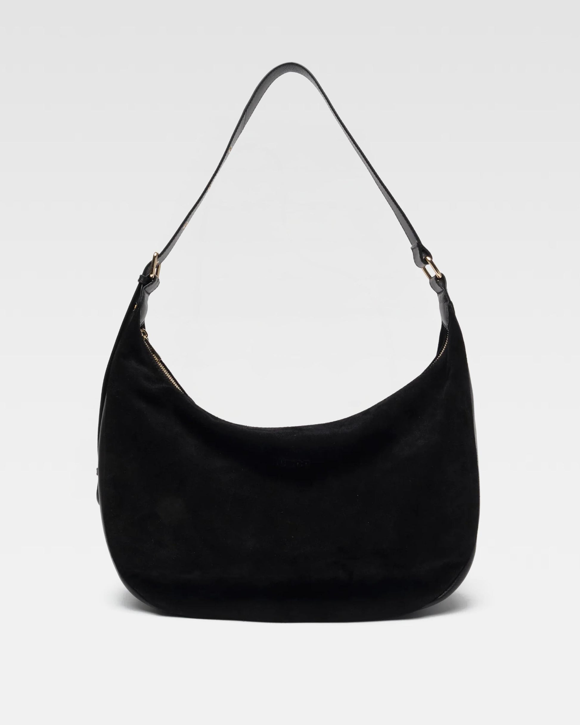 Stella Small Suede Black Gold – Núnoo EU