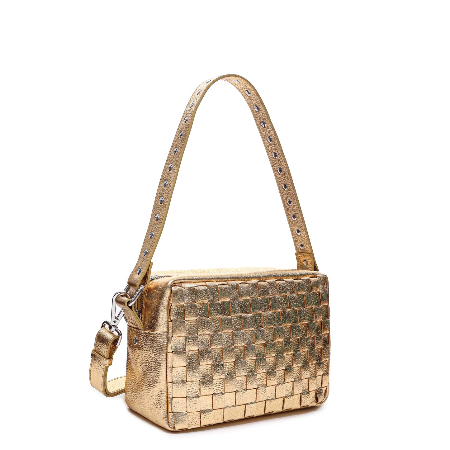 Núnoo Vilda Metallic Light Gold Crossbody Light Gold