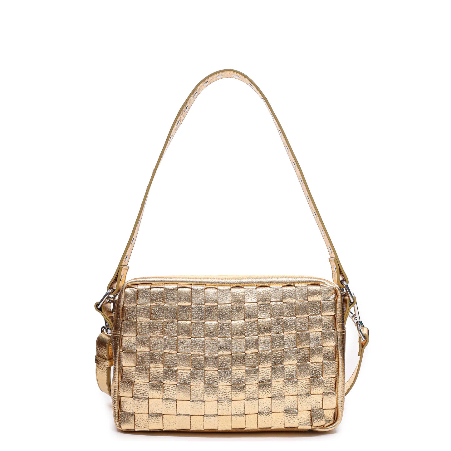 Núnoo Vilda Metallic Light Gold Crossbody Light Gold